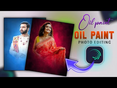 Oil paint photo editing kannada | alight motion photo editing kannada |