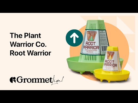 Boost Plant Health with Root Warrior's Advanced Water and Air Regulation System | Grommet Live