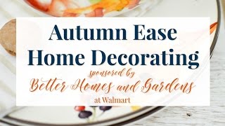 Better Homes and Gardens Fall Home Decorating