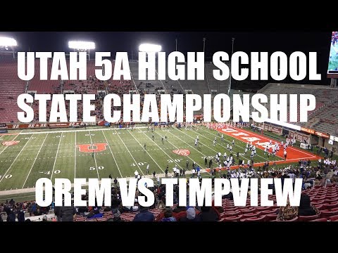 Timpview vs Orem 5A State Championship Highlights