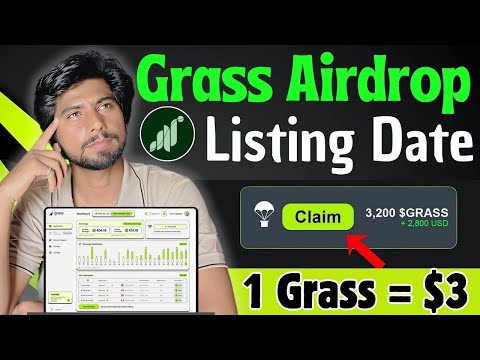 Grass Airdrop Listing Date | grass airdrop allocation solana, grass airdrop update