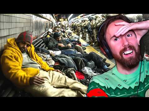 NYC Banned Homeless People From The Subway | Asmongold Reacts