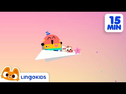 ABC TRAIN SONG 🚂 + More vehicle songs for kids | Lingokids