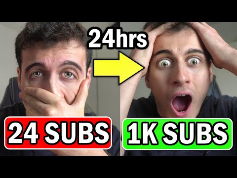 How to Get More Subscribers on YouTube in 2024 (1K Subscribers Fast)