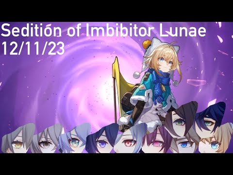 Honkai Star Rail - 30* Memory of Chaos - Sedition of Imbibitor Lunae 12/11/23