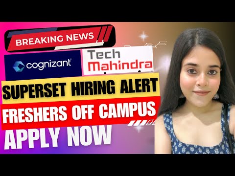 🔥COGNIZANT, TECH MAHINDRA ,TELEPERFORMANCE LATEST DRIVE | OFF CAMPUS | FRESHERS | APPLY NOW 🔥