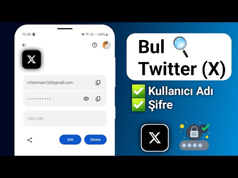 Twitter (X) Kullanıcı Adı ve Şifre Nasıl Bulunur Twitter (X) Kullanıcı Adı ve Şifrenizi Kurtarırım