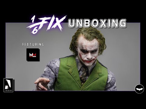 INART Joker The Dark Knight Deluxe Rooted Hair 2 Pack (feat. Made Media) | 1/6 Fix Unboxing