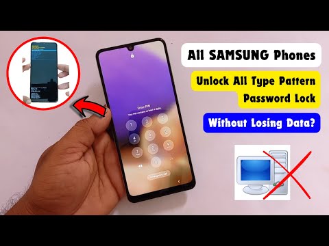 How to Unlock All Samsung Phone When You Forgot Pattern/Password Lock | Without Data Losing Data?