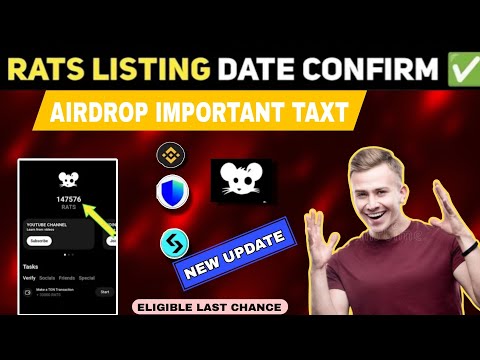 RATS Kingdom Airdrop list kab hoga|RatsKingdom Withdraw kese karu| how to connect wallet ratkingdom