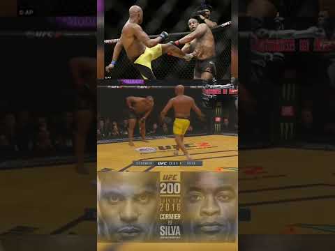 Anderson Silva HURTS Daniel Cormier with body kick!