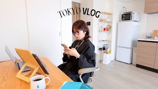 一個人的東京VLOG: 開始上課、自煮生活🍳採購廚房用品、在原宿做美甲、日本郵局銀行開戶｜Peachi in TOKYO🇯🇵 #ep2