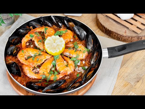 Super Easy Seafood Paella Recipe w/ FairPrice Xtra 西班牙海鲜饭 Spanish Style One Pot Rice