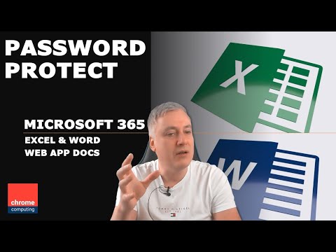 Password Protect Excel & Word Web App Docs (Microsoft 365)