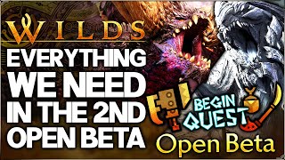 Monster Hunter Wilds - ALL New Changes We NEED in a 2nd Open Beta - Flagship, Predictions & More!