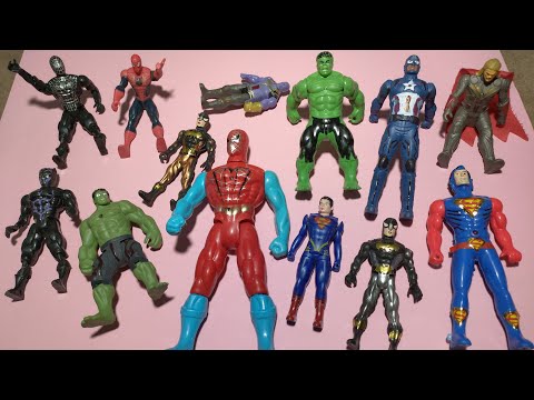 Marvel's Spider-Man series Unboxing, Superhero action figure, glowing Spider-Man electric toy gun