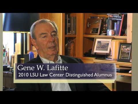 Gene Lafitte, 2010 LSU Law School Distinguished Alumnus.