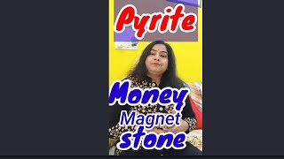 pyrite: Money Magnet Stone | best crystal for money #youtubeshortvideos#youtubevirals#shorts