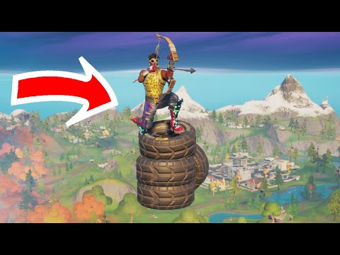 The FLOATING GLITCH in Fortnite (cheating)