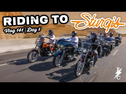 Riding to Sturgis 2024! Los Angeles to Zion | Day 1 - Vlog 141