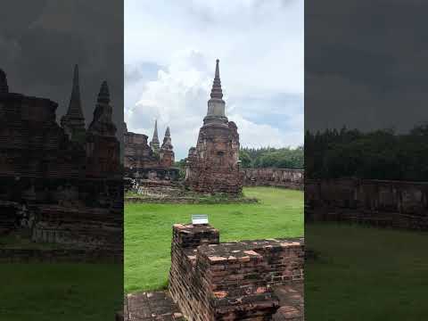 【アユタヤ】ワット・マハタートに流れる平和な時間🕊Peaceful time in Wat Mahathat