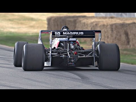 The 11.000rpm 1.5L Turbo 4-Cylinder powered Formula 1 car sounds INSANE | 1983 Toleman TG183B F1 car