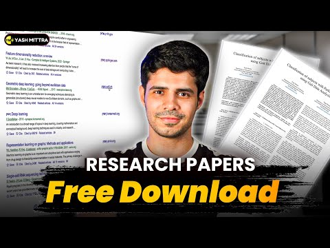 How to FIND and DOWNLOAD Research Papers for FREE? Best Websites & Tutorial