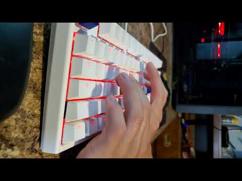 Ducky One 2 Pure White RGB TKL Sound Test (Cherry Browns)