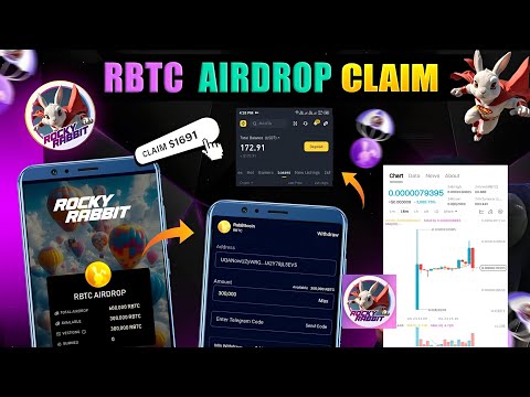 Rocky Rabbit Withdrawal || Rocky Rabbit Withdrawal Kaise Kare || RBTC Airdrop Claim & Withdraw