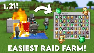 Minecraft: EASY RAID FARM! (1.21 Tutorial)