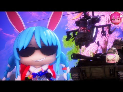 War Crimes Rabbit VS Humanity. Result ?【Hololive Pekora, Mococo,Fuwawa Abyssgard】