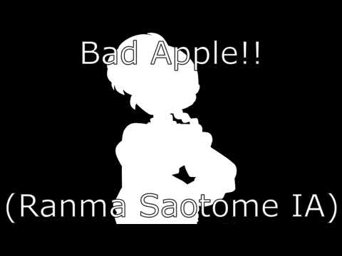 Bad Apple!! (Ranma Saotome (chica) (japonés) IA)