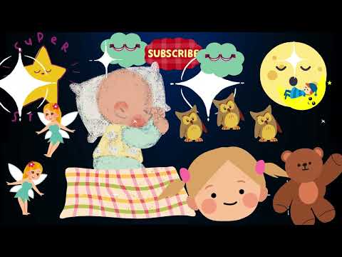 "Bedtime Baby Songs" | Bedtime Story Sleep Song 10 minutes long | Calm Baby Bed Time | educastle