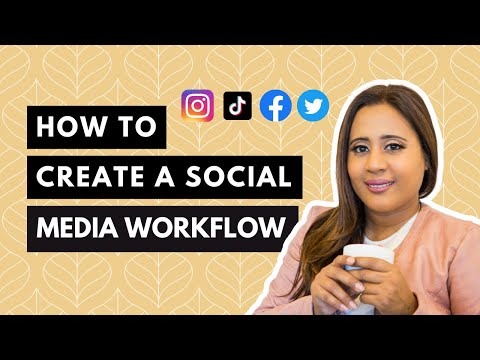 Social Media Manager Workflow to Create Content for Clients