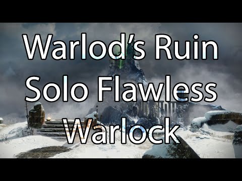 Warlord's Ruin | Solo Flawless | Warlock - Destiny 2