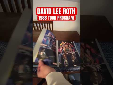 @TheRothShow #tourprogram #concert #80smusic #davidleeroth