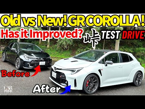 OLD vs NEW！GR Corolla Has it Improved? NOB Taniguchi & Azusa Ito Touge Test Drive！