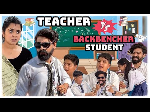 Teacher vs BackBencher 😎🤣 Student #teratrigun #teacherstudentcomedy #backbenchstudent