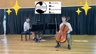 AMEB ASSOCIATE (AMUSA) FULL EXAM 4K - Cello