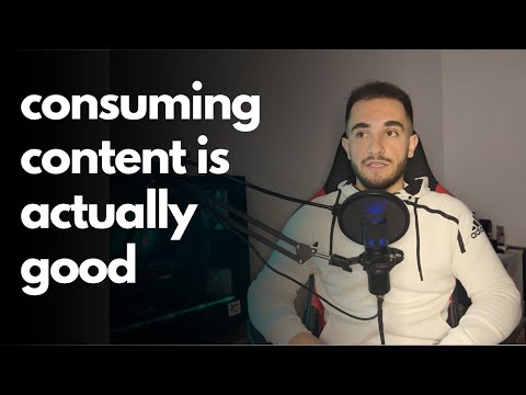 You should consume as much content as you can and synthesize it