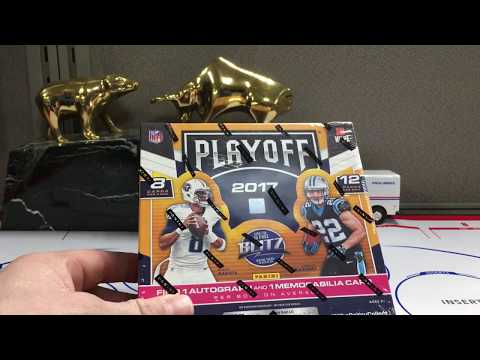 2017 Panini Playoff Football Hobby Box Break