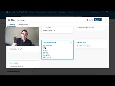 B2B Marketing On LinkedIn - How To Target The Right Size Companies (Tutorial)