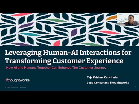 Leveraging Human AI interactions for transforming customer experience