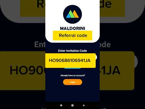 maldorini network referral code. maldorini mining apps referral code.