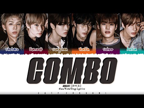 RIIZE (라이즈) - 'Combo' Lyrics [Color Coded_Han_Rom_Eng]