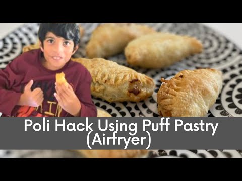 Poli Hack using Puff Pastry (Airfryer) | #poli #hack #puffpastry #airfryer #perimaskitchen