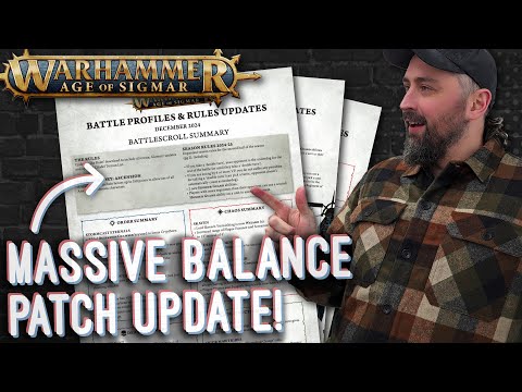 Age of Sigmar's BIGGEST Balance Update EVER!? 2025 will be wild!!