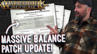 Age of Sigmar's BIGGEST Balance Update EVER!? 2025 will be wild!!