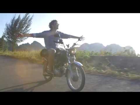 Motorcycle Riding Along Ocean - Free Stock Video Clip