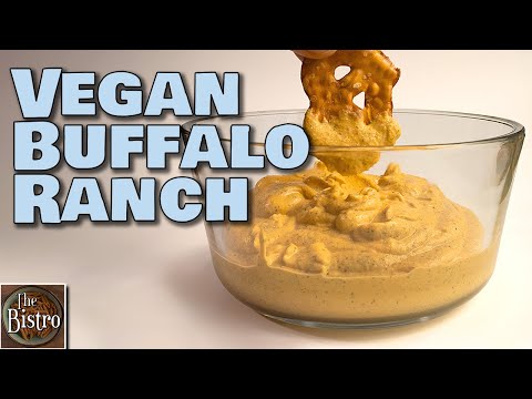 Buffalo Ranch Dressing - but VEGAN!